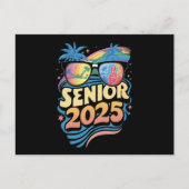 Retro Senior 2025 Class of 2025 Abschluss Postkarte (Vorderseite)