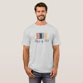 Retro Senior Class of 2024 T-Shirt (Vorne ganz)