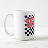 Retro Senior Class von 2025 Kaffeetasse (Links)