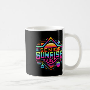 Retro Senior Sunrise 2025 High School 12. Zwölfte Kaffeetasse
