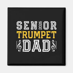 Retro Senior Trumpet Vater 2026 Marching Band CL Magnet