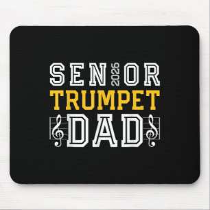 Retro Senior Trumpet Vater 2026 Marching Band CL Mousepad
