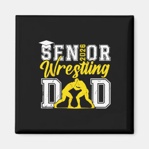 Retro Senior Wrestling Papa 2026 Senior Papa Absch Magnet