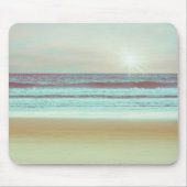 Retro Serene Beach Artwork | Mousepad (Vorne)