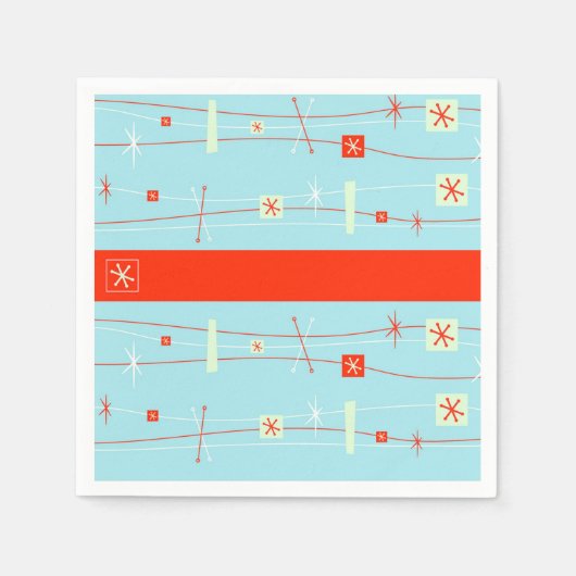 Retro Serviette (Vorderseite)