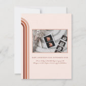 Retro Seventies Boho | Foto Schwangerschaft (Rückseite)