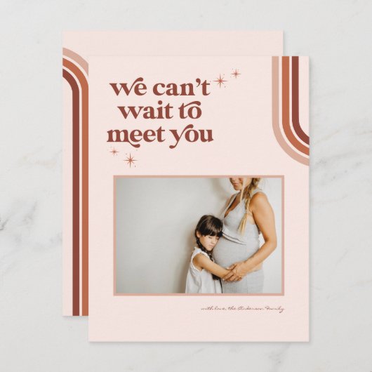 Retro Seventies Boho | Foto Schwangerschaft (Vorne/Hinten)