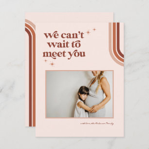 Retro Seventies Boho   Foto Schwangerschaft