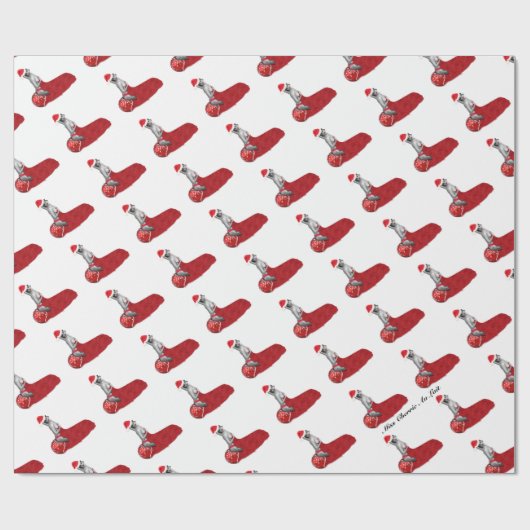 Retro sexy geschenkpapier (Flach)