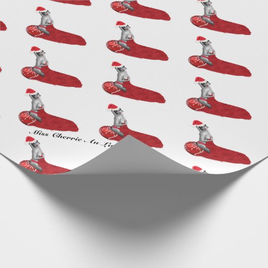 Retro sexy geschenkpapier (Ecke)