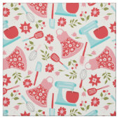 Retro Shabby Chic Kitchen Fabric Stoff (Muster)