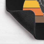 Retro Shaka-Hand-Surf-Zeichen - cooler Surfer_surf Mousepad (Ecke)