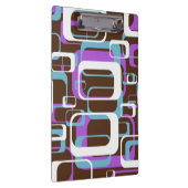 RETRO SHAPES PATTERN KLEMMBRETT (Rechts)