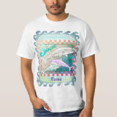 Retro Shark T - Shirt (Vorderseite)