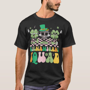 Retro Shenanigans Squad Kleeblatts Gold Pot T-Shirt