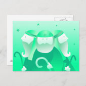 Retro Shepherds Postkarte (Vorne/Hinten)