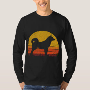 Retro Shiba Inu für Hund Lover Weihnachtsgesche T-Shirt