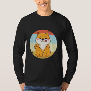 Retro Shiba Inu   Shiba Inu Mama Vater Produkt T-Shirt
