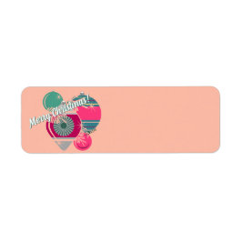 Retro Shiny Brite Ornaments Weihnachten