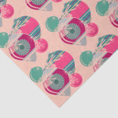 Retro Shiny Brite Ornaments Weihnachten Seidenpapier (Detail)