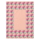 Retro Shiny Brite Weihnachtsschmuck Tischdecke (Vorderseite)