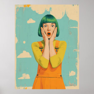 Retro-Shock für Pop Poster