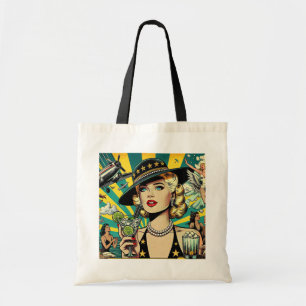 Retro-Showgirl Tragetasche