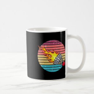 Retro Shuttle Fun Badminton Sports Player Coach Gr Kaffeetasse