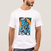 Retro Sick Robot T-Shirt (Vorderseite)