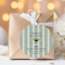 Retro Sie fand ihr perfektes Matcha-Brautparty Geschenkanhänger