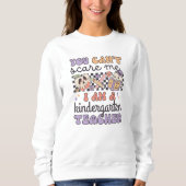 Retro Sie können mir keine maßgeschneiderte Hallow Sweatshirt (Vorderseite)