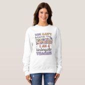 Retro Sie können mir keine maßgeschneiderte Hallow Sweatshirt (Vorne ganz)
