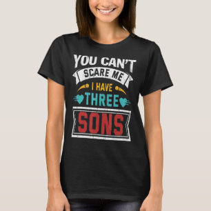 Retro Sie können mir nicht kümmern, dass ich drei T-Shirt