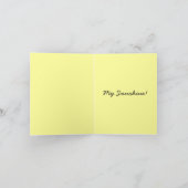 Retro Sie sind.. Mein Sonnenschein! BESTE FREUNDIN Karte (Innenseite)