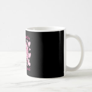 Retro Sie sind würdig geliebt Herz Coquette Bow Va Kaffeetasse
