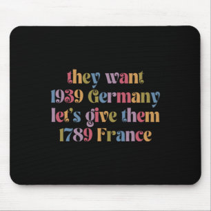 Retro sie Wollte 19&# Deutschland geben wir ihnen Mousepad