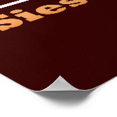 Retro Siesta Key Poster (Ecke)