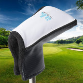 Retro-Signatur-Monogramm Golf Headcover