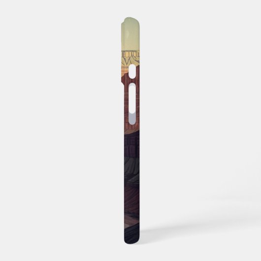 Retro Silent Canyon iPhone 16 Hülle (Linke Seite)