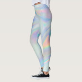 Retro Silver Holographic | LEGGINGS (Links)