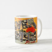 Retro Silver Springs Attraction Kaffeetasse (VorderseiteRechts)
