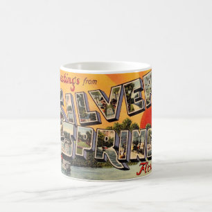 Retro Silver Springs Attraction Kaffeetasse