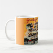 Retro Silver Springs Attraction Kaffeetasse (Links)
