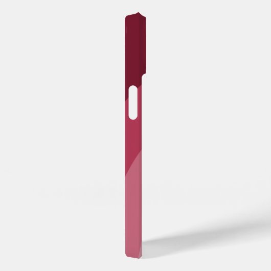 Retro Simple Arch Name Pink Case-Mate iPhone Hülle (Rückseite / Rechts)