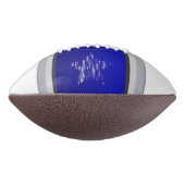 Retro Single Star 2 Panel Blue Design Football (Gedreht 90)