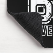 Retro Six Seven Numbers Clever Humor 6 7 Meme Mens Mousepad (Ecke)