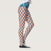 Retro Sixties California Checkerboard Wave Leggings (Rechts)