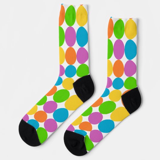 retro sixties socks socken (Linkes Detail)