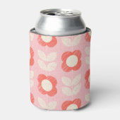 Retro skandinavische stilisierte bläserne Naht Dosenkühler (Kanne Vorderseite)