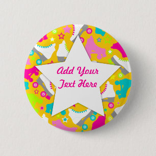 Retro Skate Button